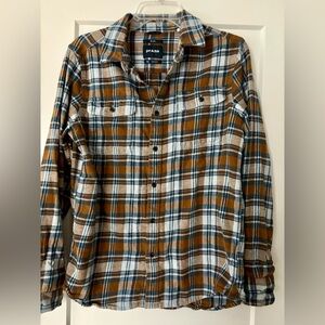 Prana Multicolor Flannel Shirt